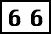 Domino Tile 66